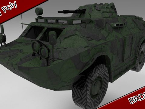 BRDM-2 3D model