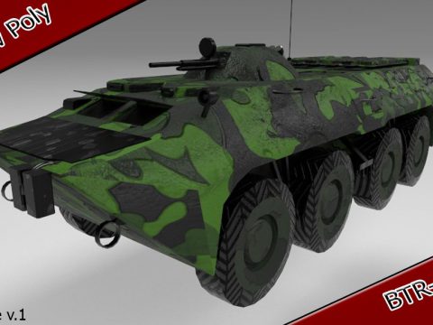 BTR-80 3D model