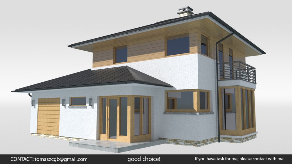 Bambo House  3D model