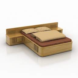 Bed 3d model download