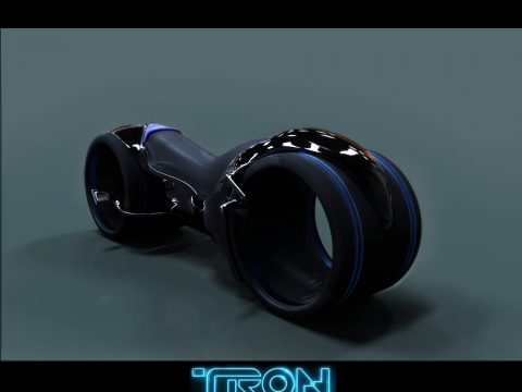Bike Tron 3D model