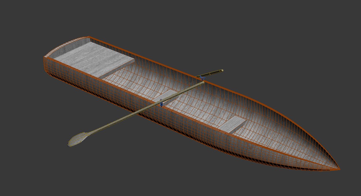 3D Boat model