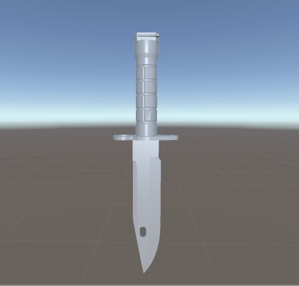 3D Combat Knife model