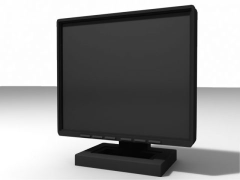 Computer Monitor 3D model