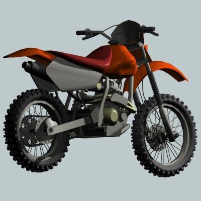 Dirt Bike 3D model