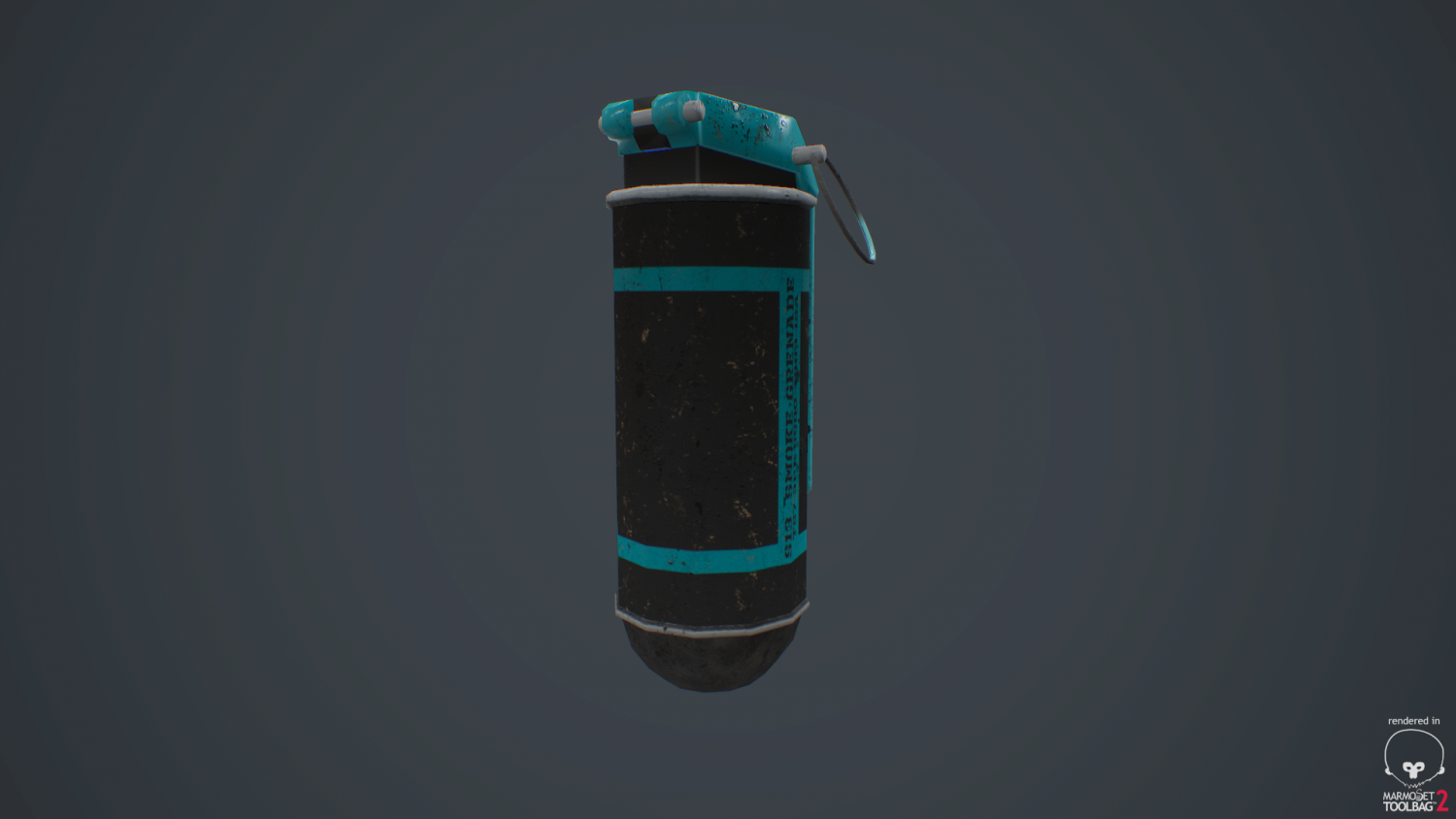 3D Grenade model