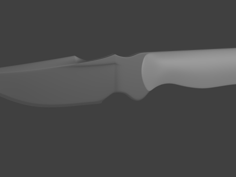 Groove Master Knife 3D model