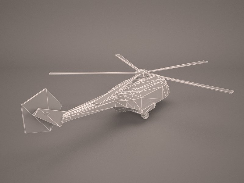 3D Helicopter model