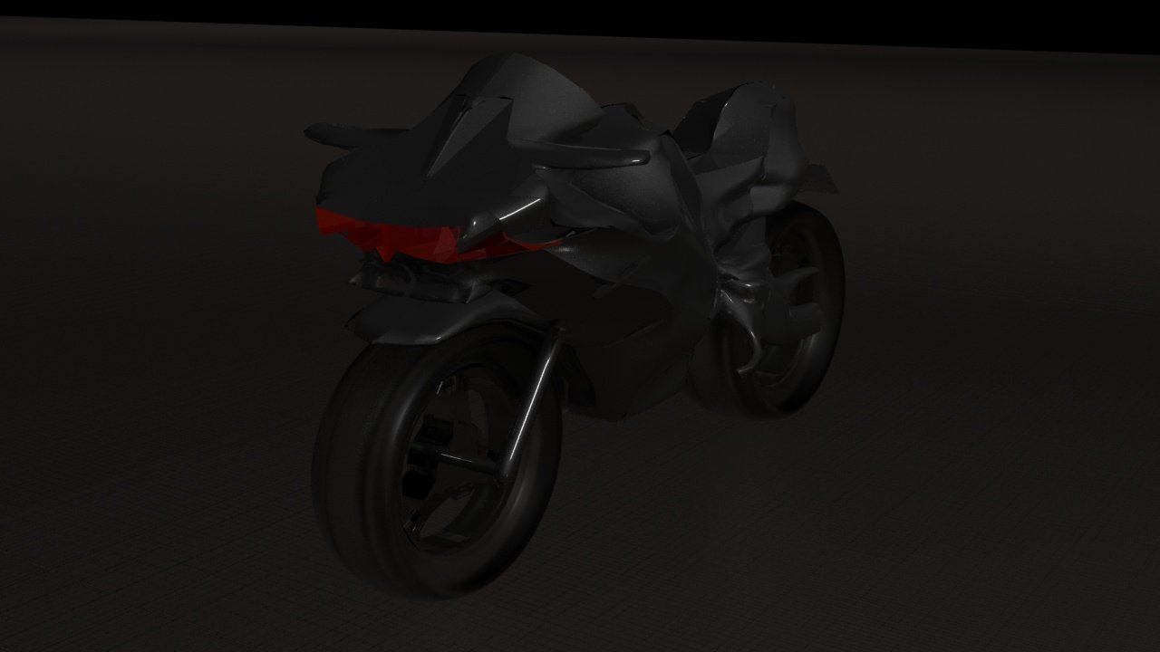 Kawasaki Ninja H2 3D model