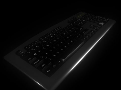 Keyboard 3D model