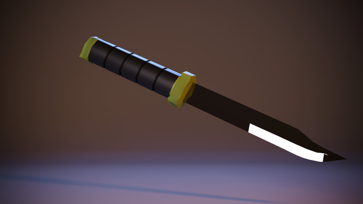 3D Knife Fudge model