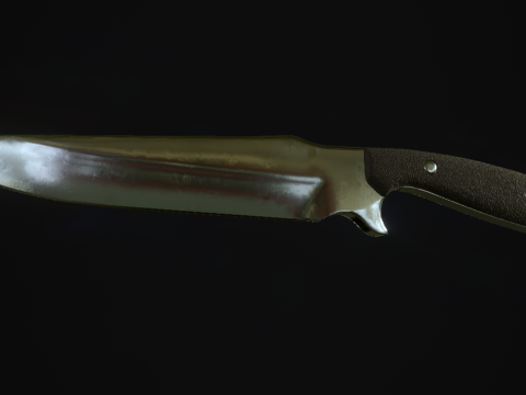 Knife Shark 3D model