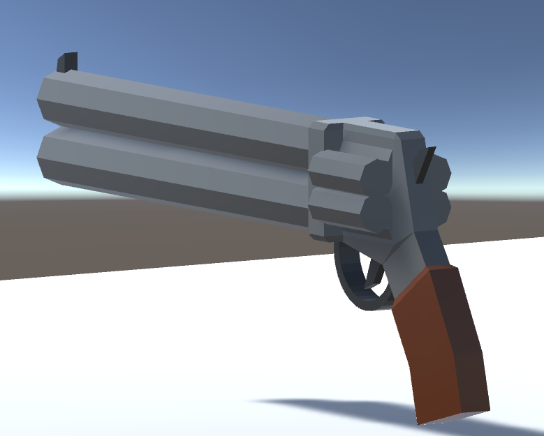 Low-Poly 19 Weapons Pack VR Guns 3D model