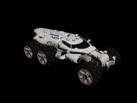 Mass Effect Andromeda - Nomad 3D model