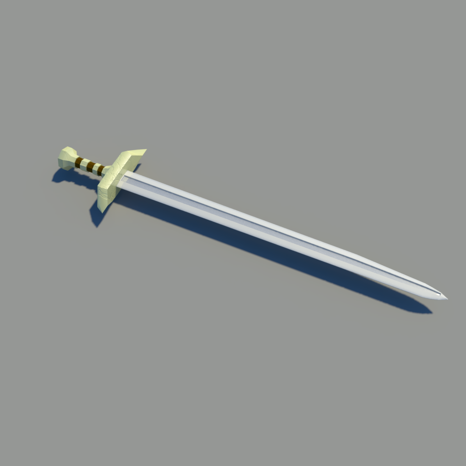 Medieval Stylelized sword 3D model