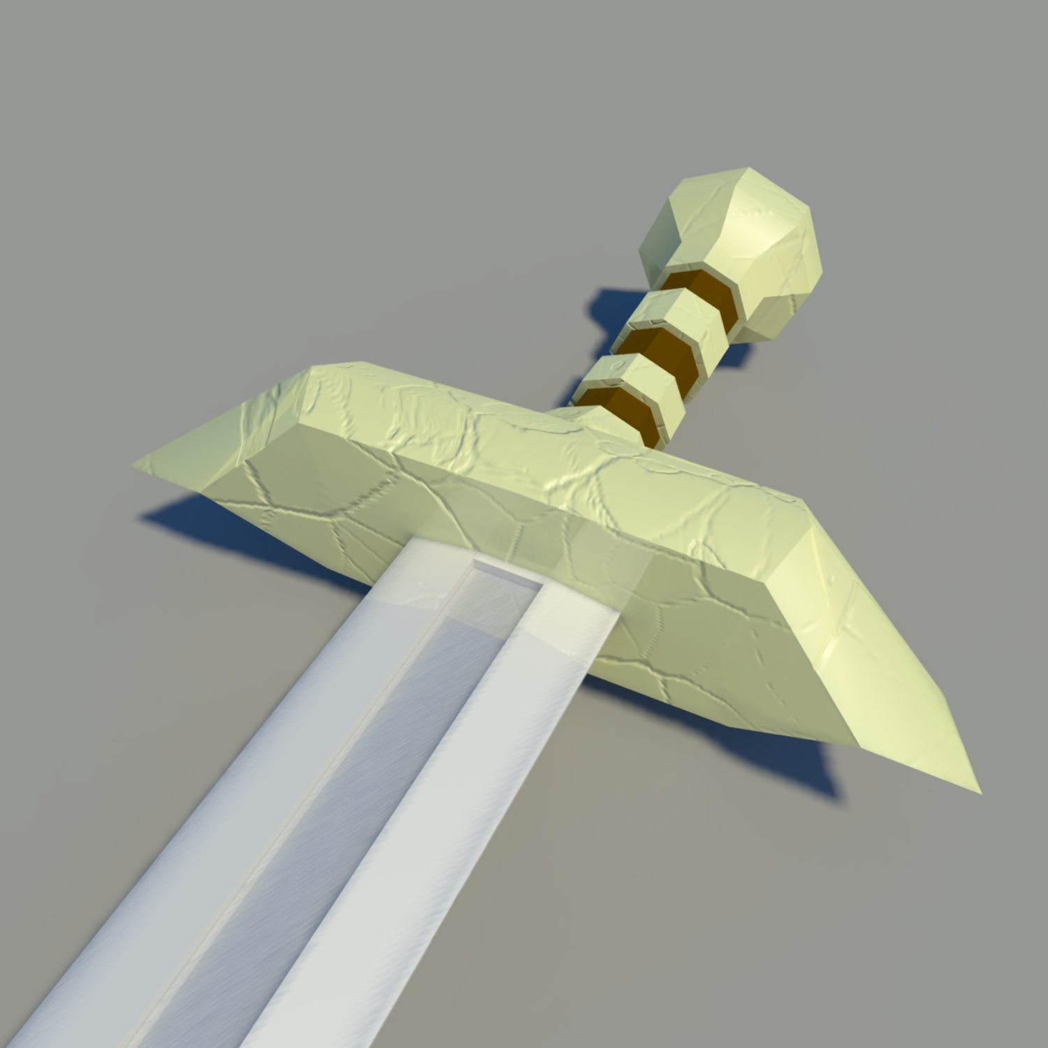 3D Medieval Stylelized sword model