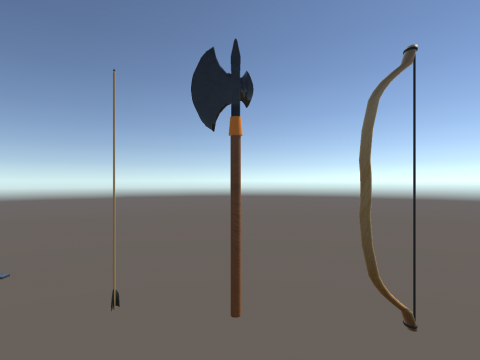 Medieval Weapons Pack 3D model