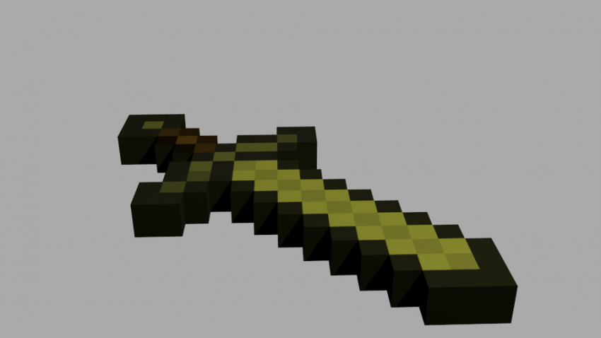 Minecraft Sword | DownloadFree3D.com