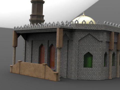 Mosque 3D model