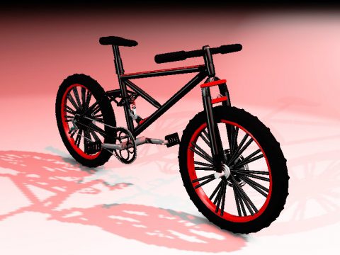 Mounting Bike MTB 3D model