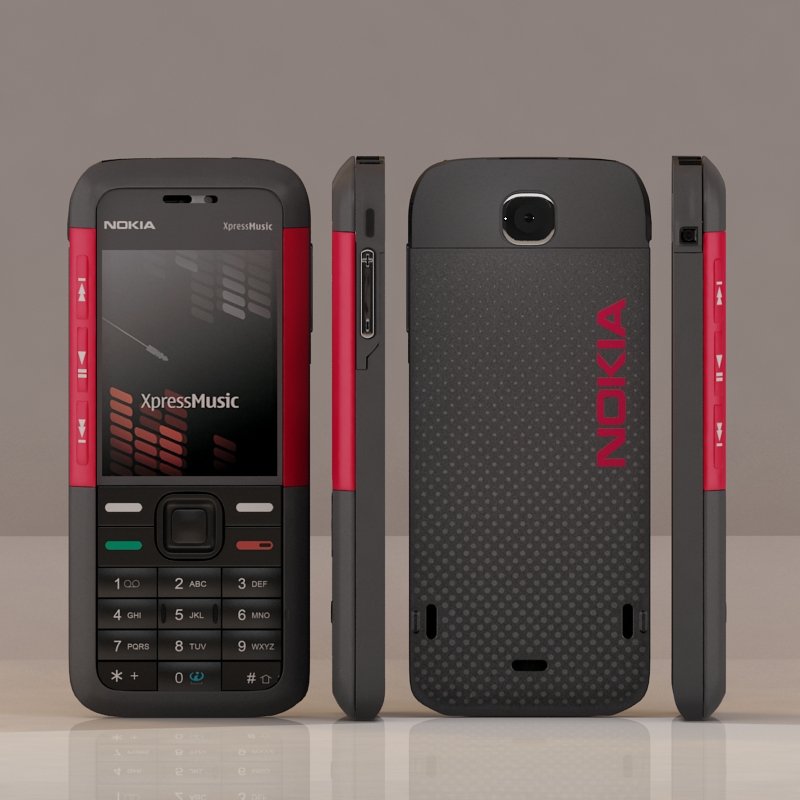 Nokia 5310 3D model