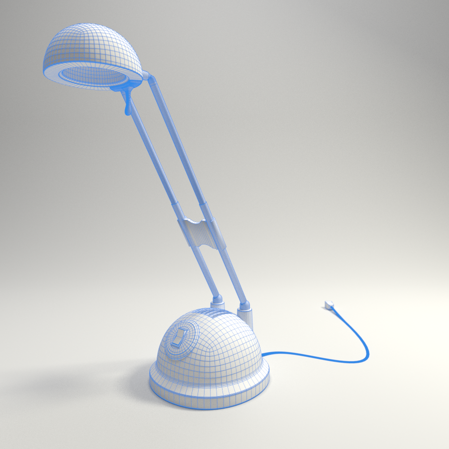 3D Office Lamp model
