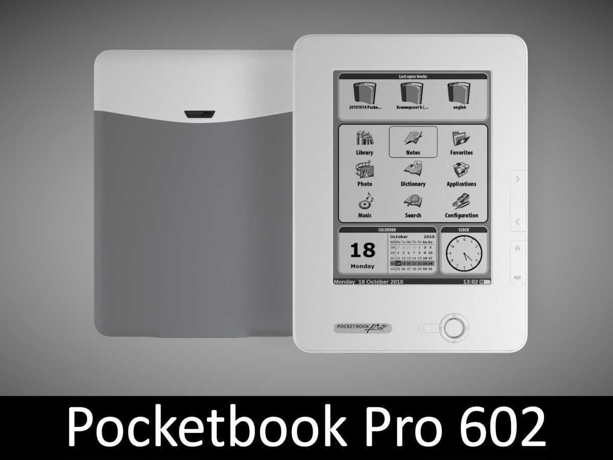 3D Pockebook Pro 602 model