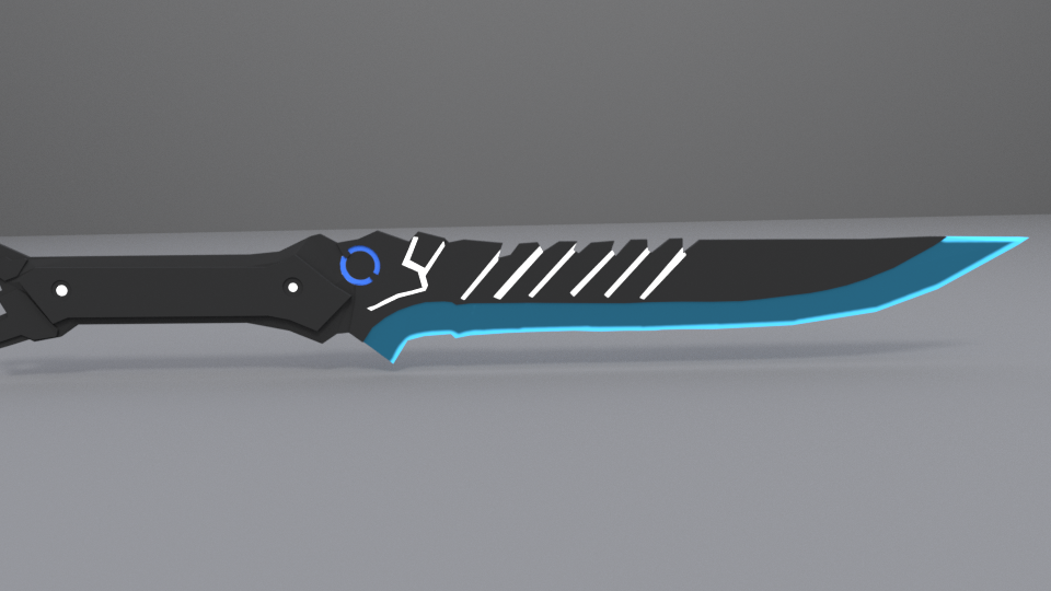 Psion Knife 3D model