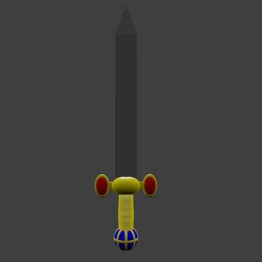 3D Royal Sword model