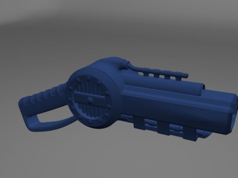 SCI-FI Gun 3D model