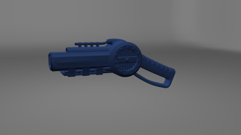 3D SCI-FI Gun model