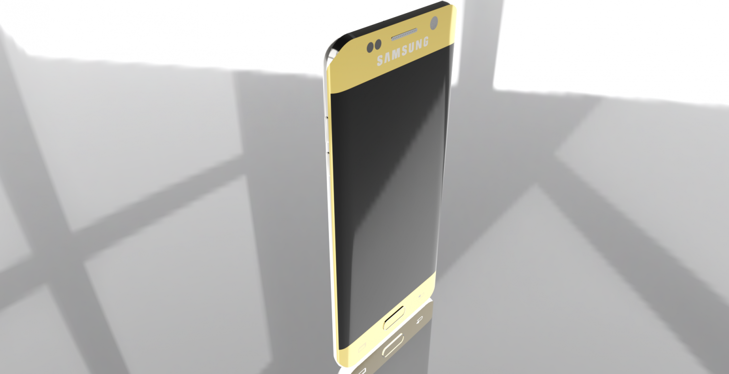 Samsung Galaxy S6 Edge Plus 3D model