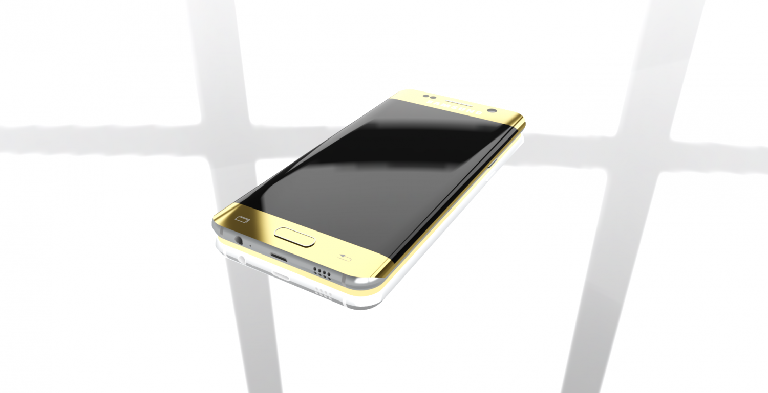 3D Samsung Galaxy S6 Edge Plus model
