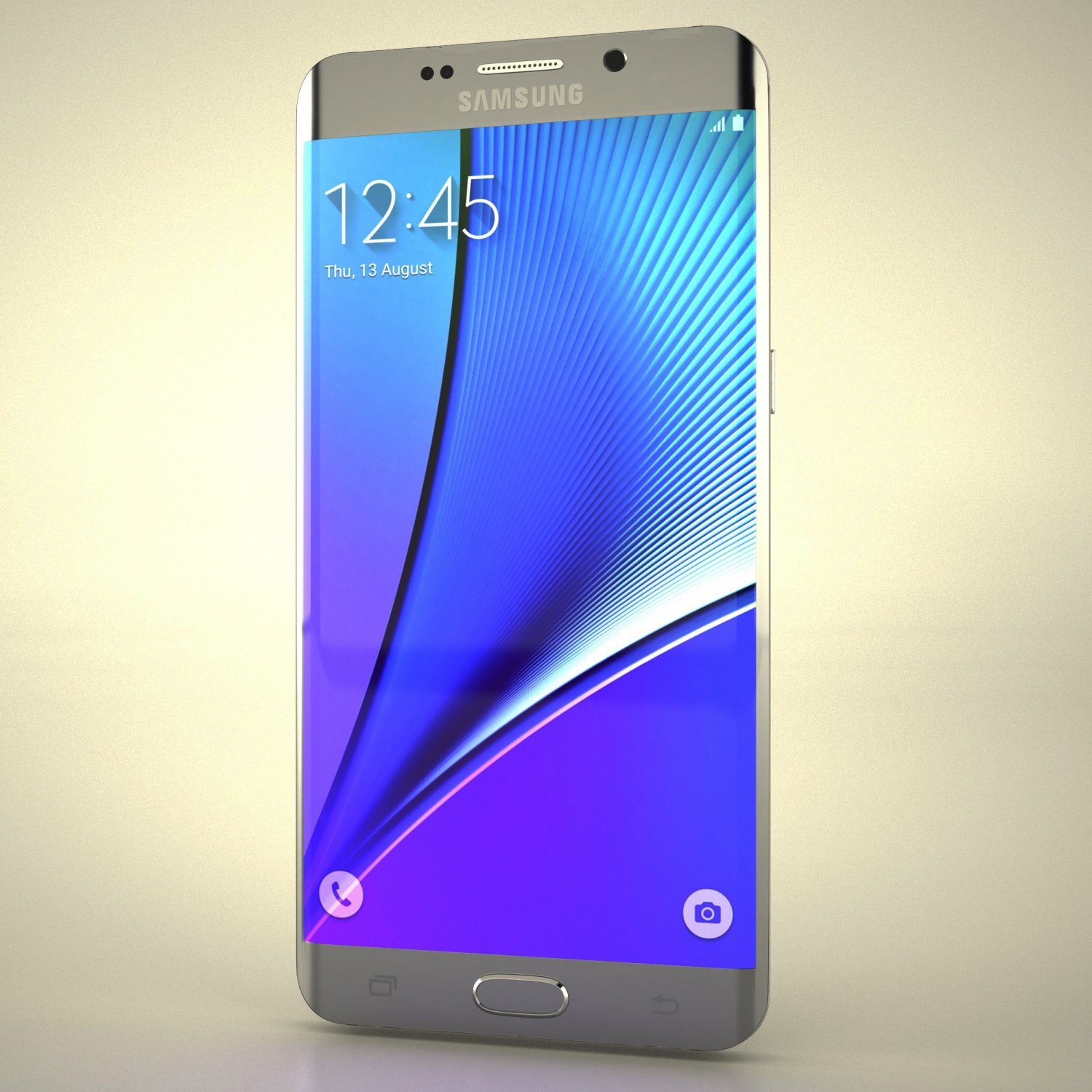 Samsung galaxy S6 edge 3D model