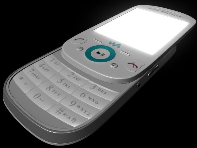 Sony ericsson w 20 i 3D model