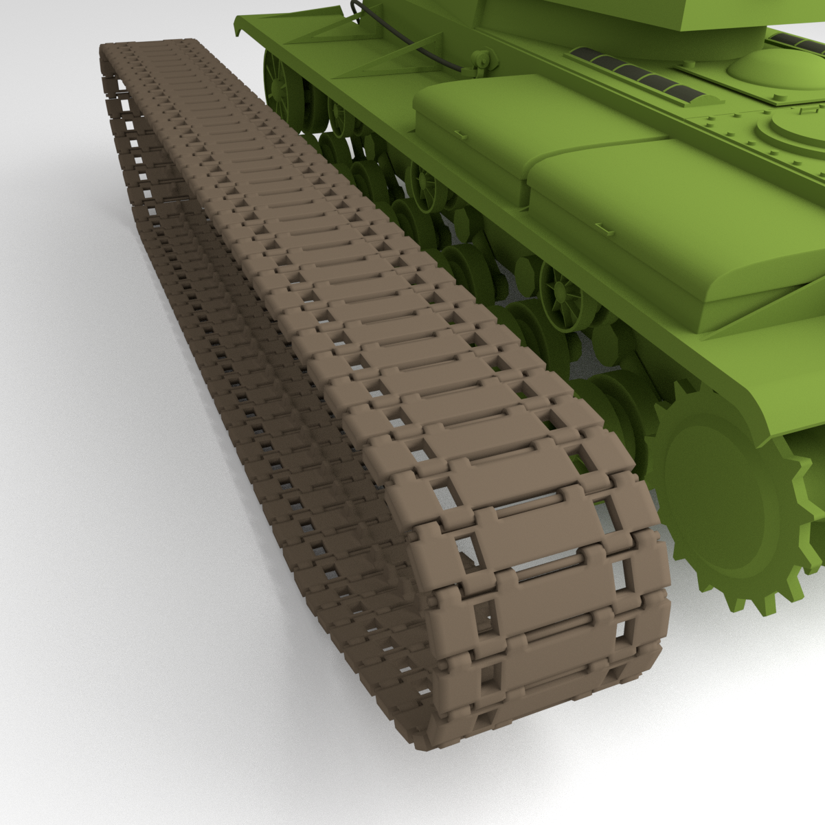 Soviet tank KV-1 model 1942