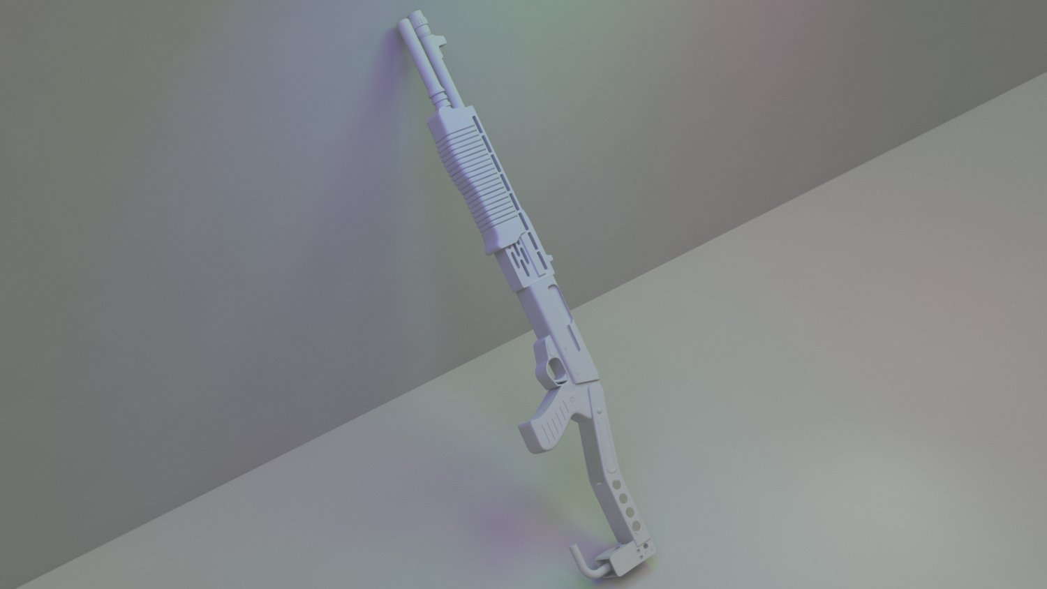 3D Spas-12 Shotgun model