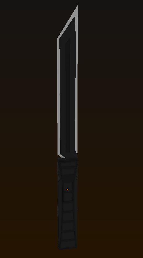 3D TACTICAL KNIFE model