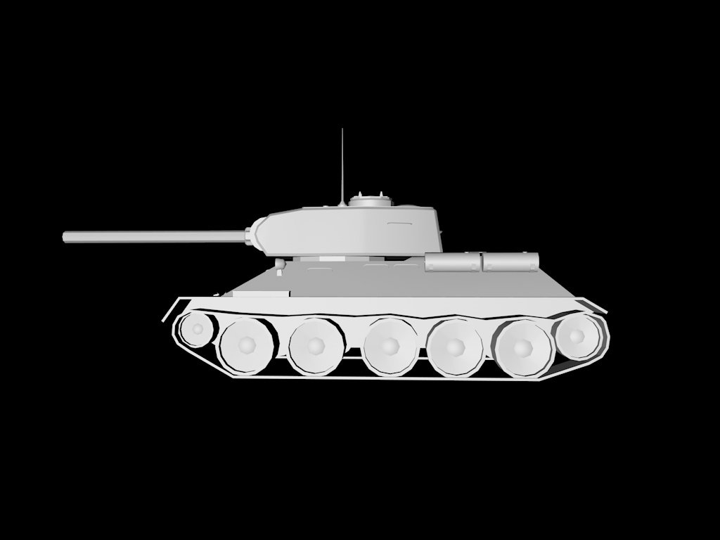 3D Tank model