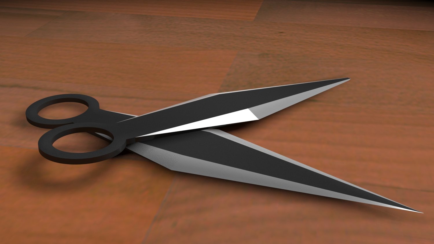 Throwing Knives pack 3D model
