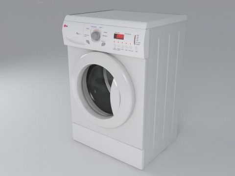 Washing machine 3D model