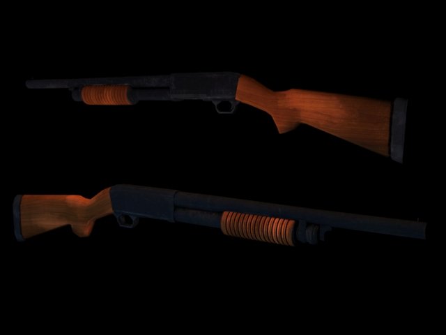 Winchester 3D model