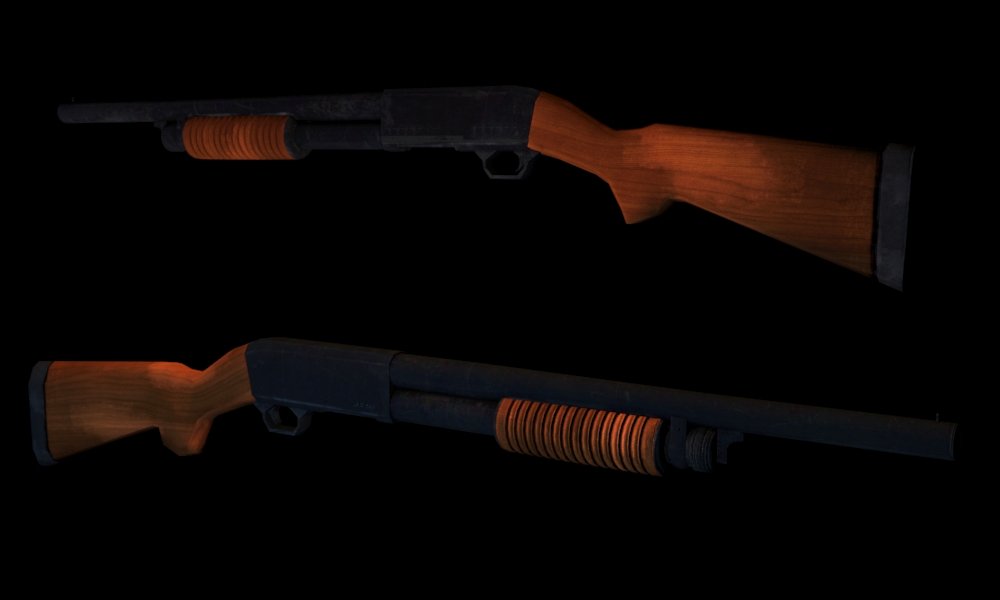 3D Winchester model