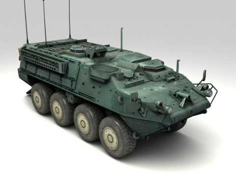 Stryker 3D model
