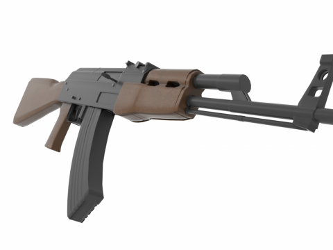 AK47 3D model