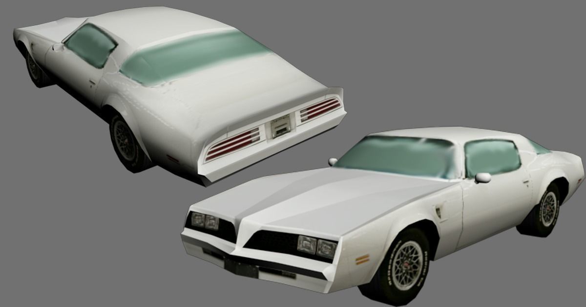 American car 3D model