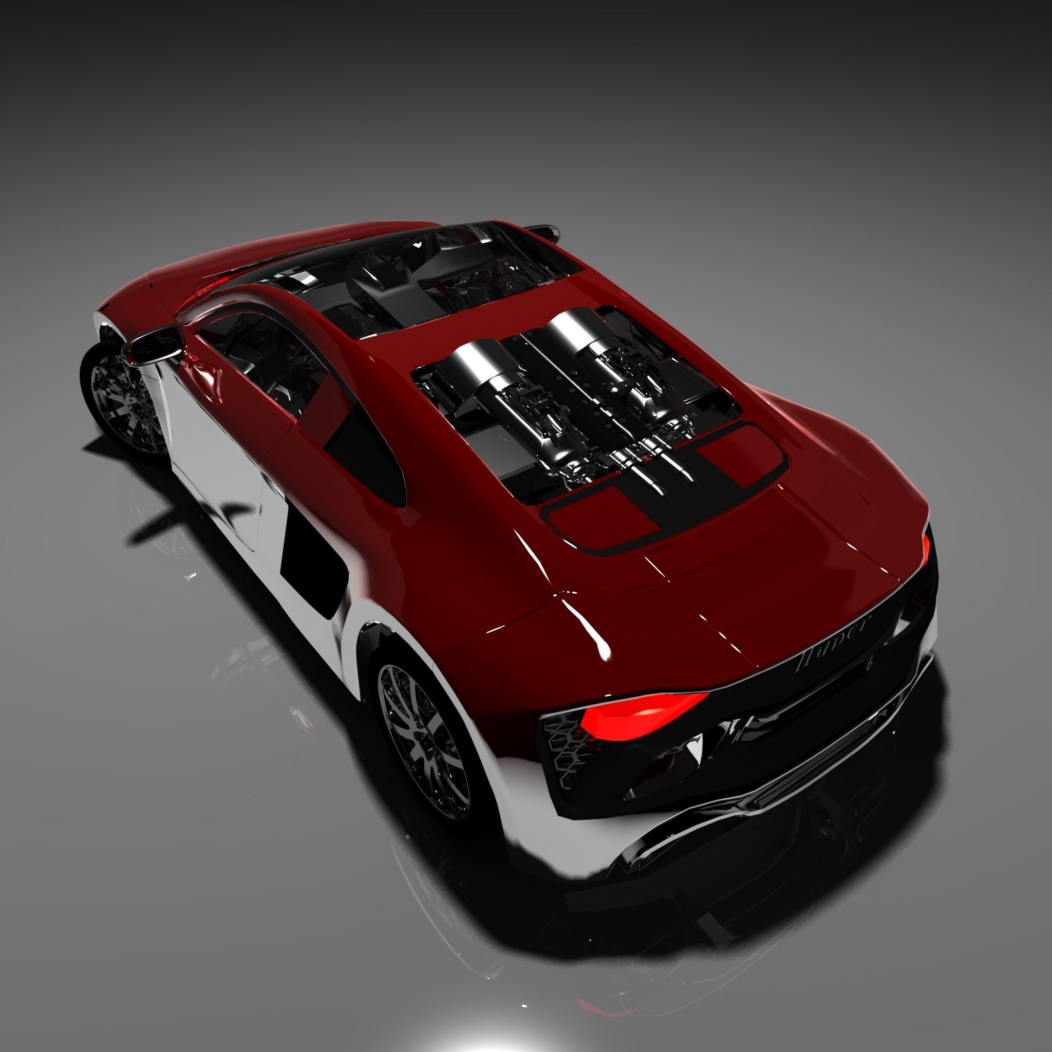 Audi 2017 3D model