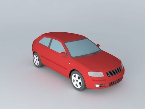 Audi A3 3D model