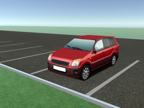 Background Car 3D model