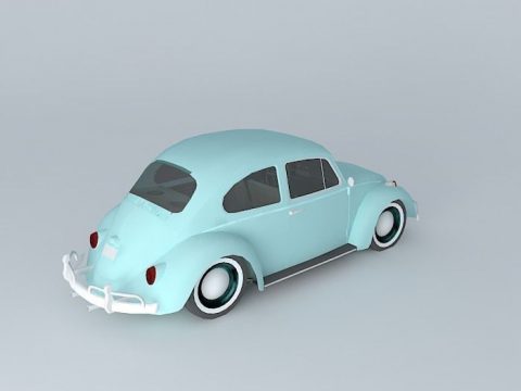 Beetle 1961 3D model